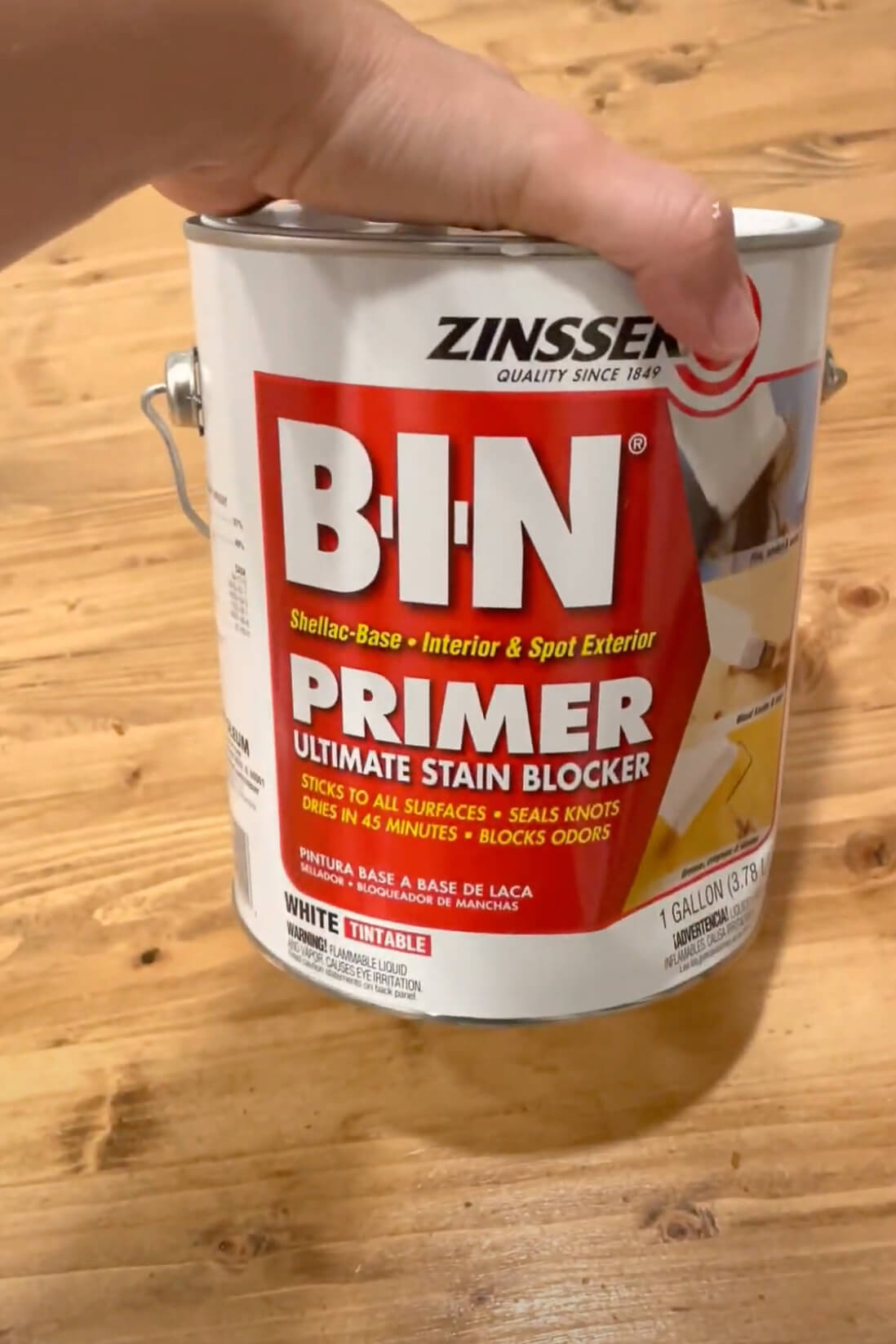 Best primer for painting kitchen cabinets.